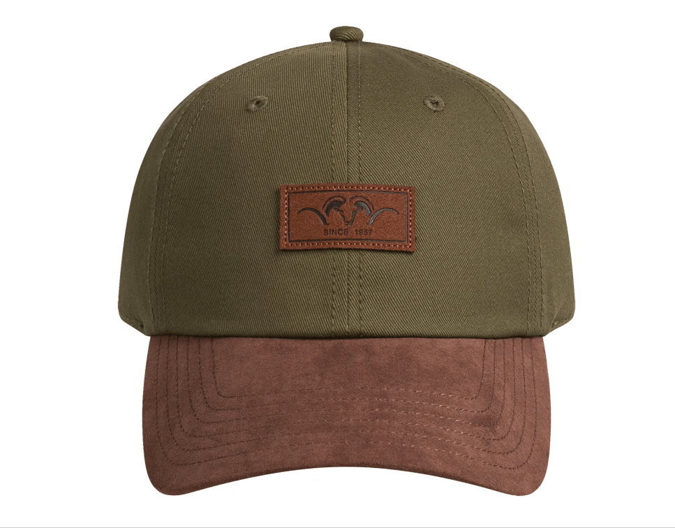 Кепка Blaser Active Outfits Argali Suede Badge Dark olive/brown Фото 2